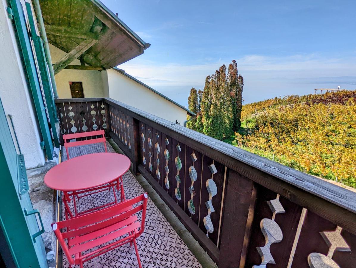 Domaine De La Crausaz Grandvaux Esterno foto
